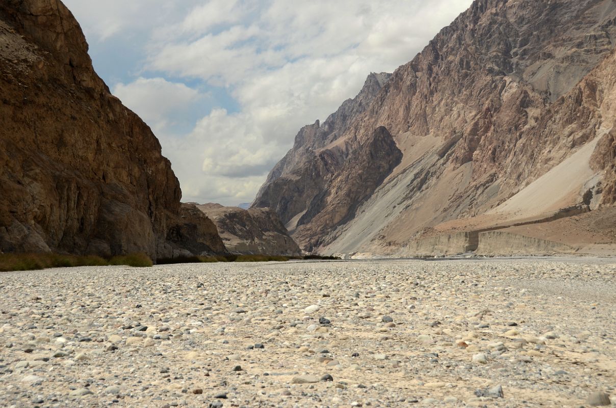 27 View Ahead To the West Towards Sarpo Laggo Valley From River Junction Camp In The Shaksgam Valley On Trek To K2 North Face In China